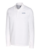 Kardex - Cutter & Buck Advantage Eco Tri-Blend Pique Mens Long Sleeve Polo WH_MANN_HG 1