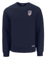 San Francisco Giants Stars & Stripes Cutter & Buck Roam Recycled Crew Neck Mens Pullover NVBU_MANN_HG 1