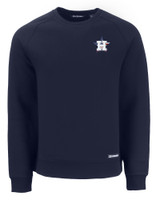Houston Astros Stars & Stripes Cutter & Buck Roam Recycled Crew Neck Mens Pullover NVBU_MANN_HG 1