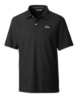 Baltimore Ravens Cutter & Buck Big & Tall Breakthrough Polo Black Mannequin