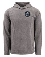 Baltimore Orioles City Connect Cutter & Buck Adapt Knit Recycled Mens Heathered Hooded Pullover BLH_MANN_HG 1