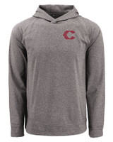 Cincinnati Reds City Connect Cutter & Buck Adapt Knit Recycled Mens Heathered Hooded Pullover BLH_MANN_HG 1