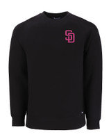 San Diego Padres City Connect Cutter & Buck Roam Recycled Crew Neck Mens Pullover BL_MANN_HG 1