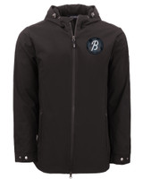Baltimore Orioles City Connect Cutter & Buck Camano Everyday Stretch Recycled Mens Water Resistant Jacket BL_MANN_HG 1