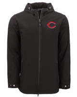 Cincinnati Reds Cutter & Buck Camano Everyday Stretch Recycled Mens Water Resistant Jacket BL_MANN_HG 1