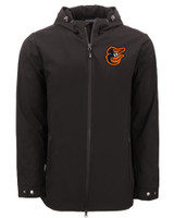 Baltimore Orioles Cutter & Buck Camano Everyday Stretch Recycled Mens Water Resistant Jacket BL_MANN_HG 1