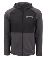 Colorado Rockies Cooperstown Cutter & Buck Peshastin Fleece Recycled Mens Hybrid Jacket BLH_MANN_HG 1