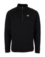 Green Bay Packers Cutter & Buck Big & Tall Coastal Half-Zip Black Mannequin