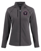 Inter Miami CF Cutter & Buck Peshastin Fleece Recycled Womens Full Zip Jacket BLH_MANN_HG 1