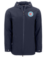 Chicago Fire FC Cutter & Buck Camano Everyday Stretch Recycled Mens Water Resistant Jacket NVBU_MANN_HG 1