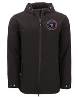 Inter Miami CF Cutter & Buck Camano Everyday Stretch Recycled Mens Water Resistant Jacket BL_MANN_HG 1