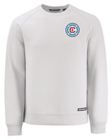 Chicago Fire FC Cutter & Buck Roam Recycled Crew Neck Mens Pullover SLI_MANN_HG 1