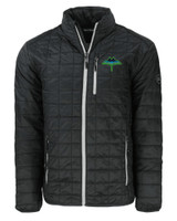 Tampa Bay Rays City Connect Cutter & Buck Rainier PrimaLoft®  Mens Big and Tall Eco Insulated Puffer Jacket BL_MANN_HG 1