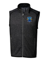 Philadelphia Phillies City Connect Cutter & Buck Mainsail Sweater-Knit Mens Big and Tall Full Zip Vest CCH_MANN_HG 1
