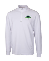 Tampa Bay Rays City Connect Cutter & Buck Traverse Stretch Eco Quarter Zip Mens Pullover WH_MANN_HG 1