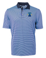 Philadelphia Phillies City Connect Cutter & Buck Virtue Eco Pique Micro Stripe Recycled Mens Polo ALSNB_MANN_HG 1