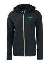 Tampa Bay Rays City Connect Cutter & Buck Daybreak Eco Recycled Womens Full Zip Hoodie BL_MANN_HG 1