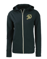 Los Angeles Dodgers City Connect- Cutter & Buck Daybreak Eco Recycled Womens Full Zip Hoodie NVBU_MANN_HG 1