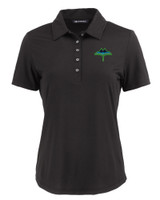 Tampa Bay Rays City Connect Cutter & Buck Coastline Epic Comfort Recycled Womens Polo BL_MANN_HG 1