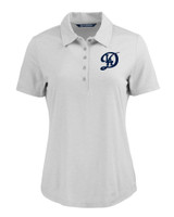 Los Angeles Dodgers City Connect- Cutter & Buck Coastline Epic Comfort Recycled Womens Polo CNC_MANN_HG 1