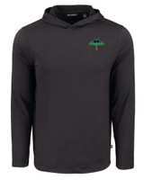 Tampa Bay Rays City Connect Cutter & Buck Coastline Epic Comfort Recycled Mens Hooded Shirt BL_MANN_HG 1