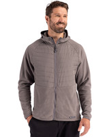 Cutter & Buck Woodland Recycled Fleece Insulated Mens  Hooded Jacket EG_PRO_HG 