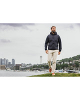 Cutter & Buck Woodland Recycled Fleece Mens Hybrid Vest BL_LFS_HG 