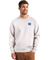 North Carolina Tar Heels Cutter & Buck Roam Recycled Crew Neck Mens Pullover SLI_PRO_HG 