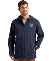 North Carolina Tar Heels Alumni Cutter & Buck Camano Everyday Stretch Recycled Mens Water Resistant Jacket NVBU_PRO_HG 