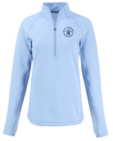 2025 U.S. Senior Open Cutter & Buck Peshastin Fleece Recycled Womens Half Zip Pullover ALH_MANN_HG 1