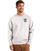 Tulane Green Wave College Vault Cutter & Buck Roam Recycled Crew Neck Mens Pullover SLI_PRO_HG 