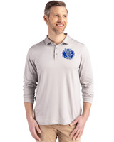 Air Force Falcons College Vault Cutter & Buck Coastline Epic Comfort Recycled Mens Long Sleeve Polo CNC_PRO_HG 