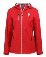 Women's Golf Day Clique Telemark Eco Stretch Softshell Full Zip Womens Hooded Jacket RD_MANN_HG 1
