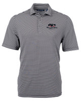 Mercedes-Benz Stadium Cutter & Buck Virtue Eco Pique Stripe Recycled Mens Polo BL_MANN_HG 1