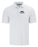 Mercedes-Benz Stadium Cutter & Buck Forge Eco Fine Line Stripe Stretch  Recycled Mens Polo WHPOL_MANN_HG 1