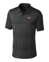 San Francisco 49ers Cutter & Buck Crescent Polo Black Mannequin