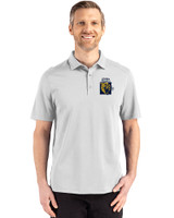 FIU Panthers College Vault Cutter & Buck Advantage Refresh Recycled Cotton-Blend Pique Mens Big & Tall Polo CONCRETE Front