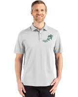 NDSU Bison Vintage Cutter & Buck Advantage Refresh Recycled Cotton-Blend Pique Mens Big & Tall Polo CONCRETE Front