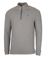 Detroit Lions Cutter & Buck Mens Coastal Half-Zip Polished Heather Mannequin