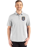 San Diego FC Cutter & Buck Advantage Refresh Epic Confidence Recycled Mens Tri-Blend Pique Polo CONCRETE Front
