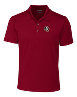 Florida State Seminoles Cutter & Buck Forge Polo Mens Tailored Fit Chutney Mannequin