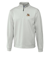 LSU Tigers Cutter & Buck Men's CB DryTec Edge Half Zip Reflect Mannequin