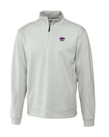 Kansas State Wildcats Cutter & Buck Men's CB DryTec Edge Half Zip Reflect Mannequin