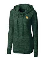 Baylor Bears Cutter & Buck Womens Tie Breaker Hoodie HT_MANN_HG 
