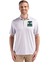 Seattle 2026 Soccer - 91���� Pike Eco Diamond Dot Print Recycled Mens Big & Tall Polo Polished Medium Gray Front