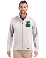 Seattle 2026 Soccer - Cutter & Buck Evoke Recycled Honeycomb Fleece Mens Full Zip Jacket CONCRETE Front