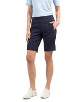 Cutter & Buck Pacific Performance Womens Pull On Short Liberty Navy Front