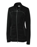 Clique Helsa Performance Knit Womens Full Zip Black Mannequin