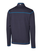 Illinois Fighting Illini Cutter & Buck Big & Tall L/S Evergreen Reversible Overknit Liberty Navy Mannequin Back