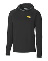 Pitt Panthers Cutter & Buck Mens Traverse Hoodie Black Mannequin